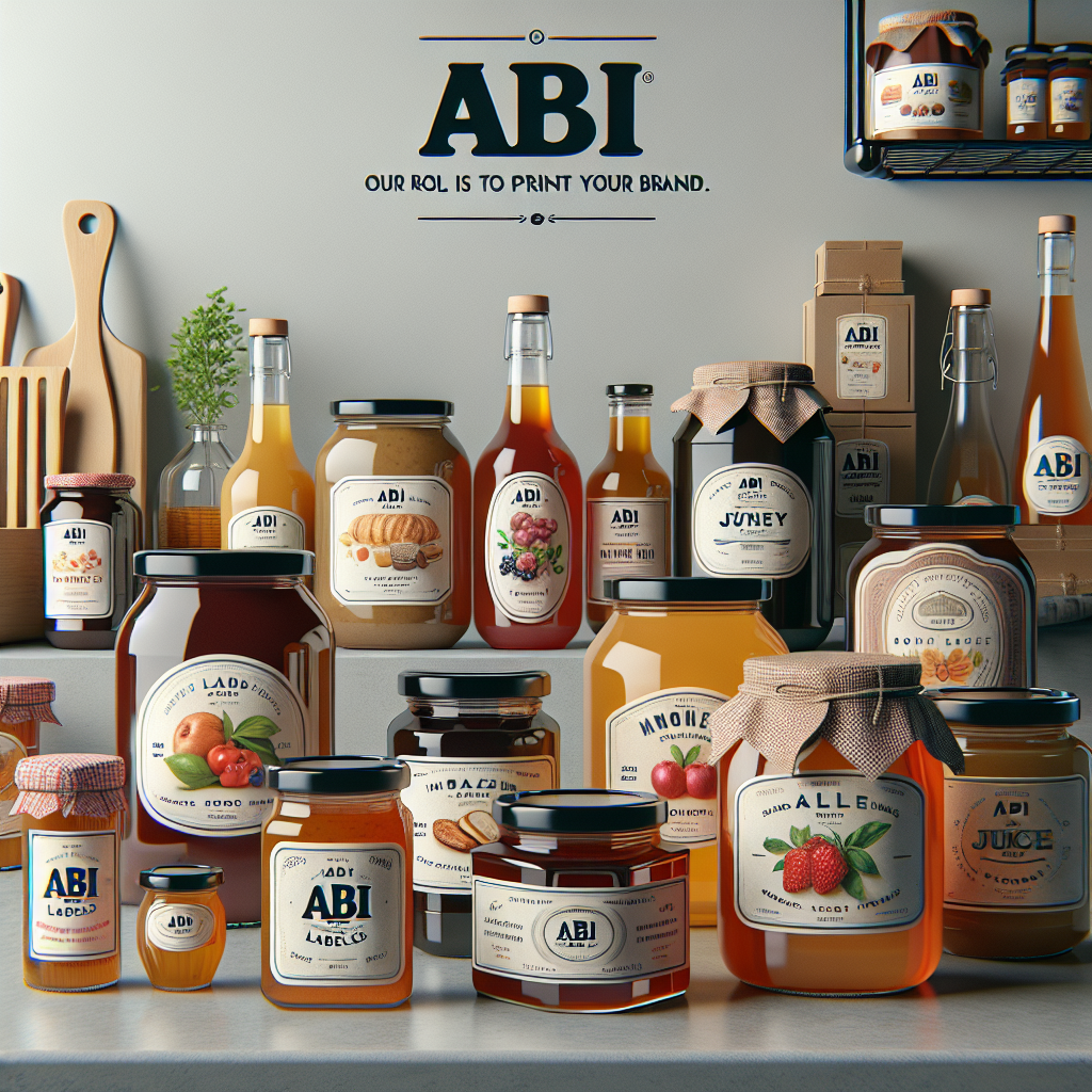INDUSTRIA ALIMENTICIA
Etiquetas personalizadas para mermeladas, salsas, conservas y galletas creadas por Etiquetas ABI, empresa mexicana de impresión de etiquetas adhesivas para la industria alimentaria. Diseños atractivos, alta calidad y resistencia para alimentos envasados.